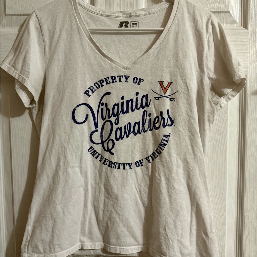 White UVA t-shirt